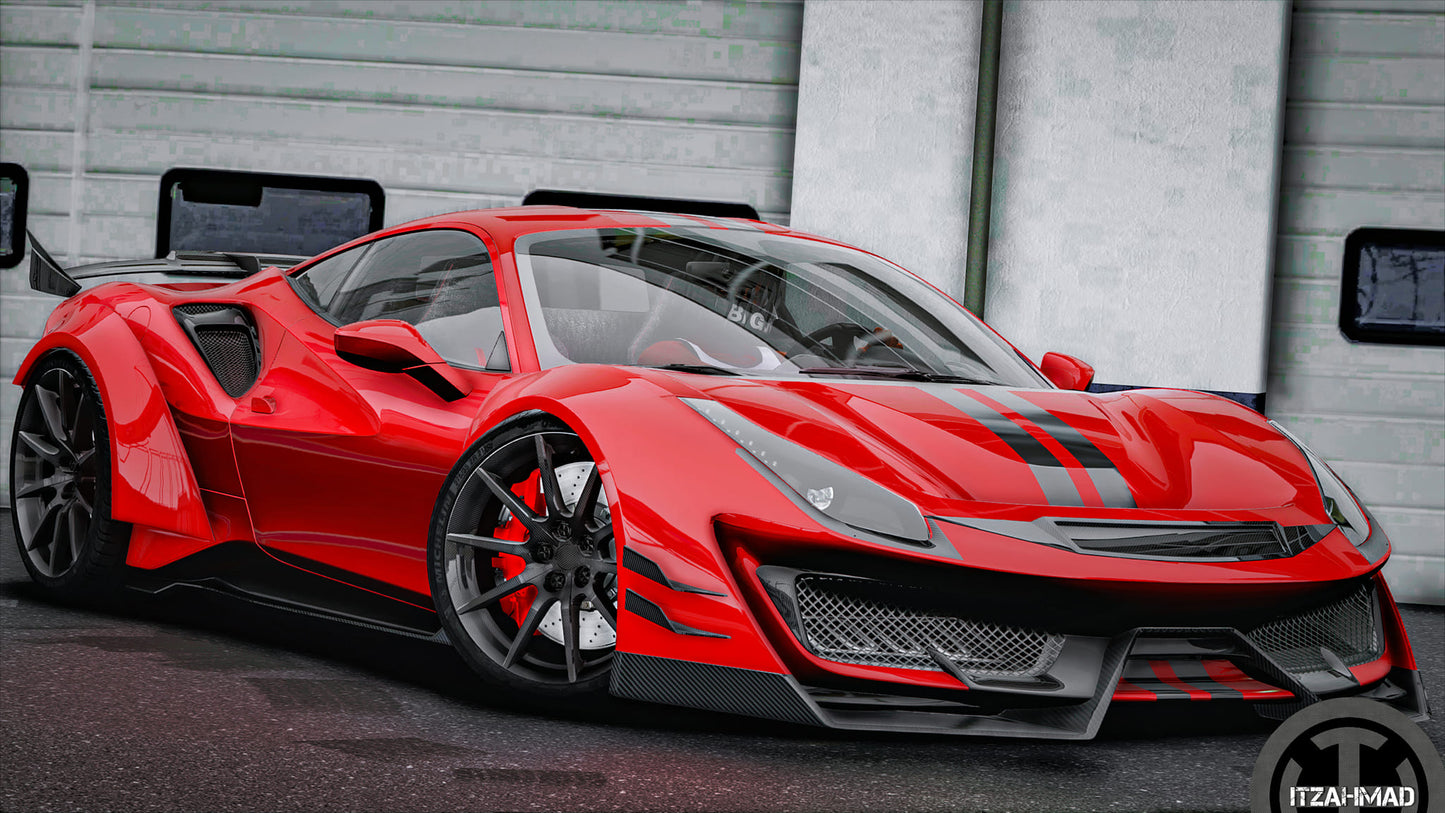 (Debadged) Ferrari Pista Hycade