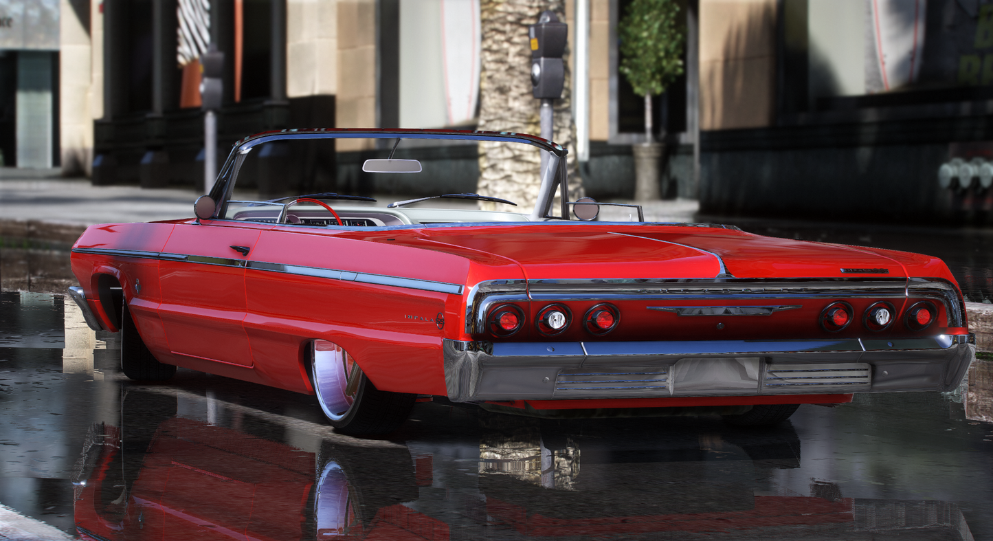 Chevrolet Impala SS Mini 5 Seater (Diesel Engine Swap + Speakers, Sidepipe)