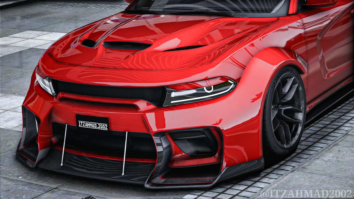 (Debadged) Dodge HellCat Srt LBWK