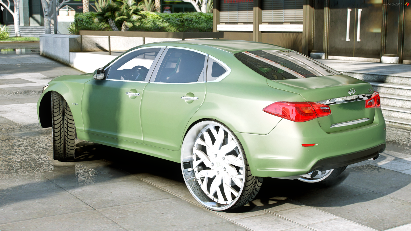 Infinity Q50 on Rucci Rims