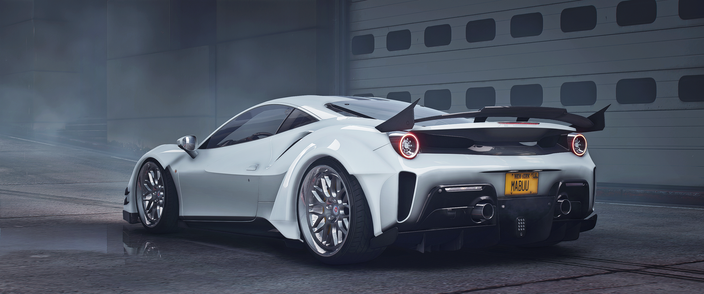 (Debadged) Ferrari 488 Pista Hycade
