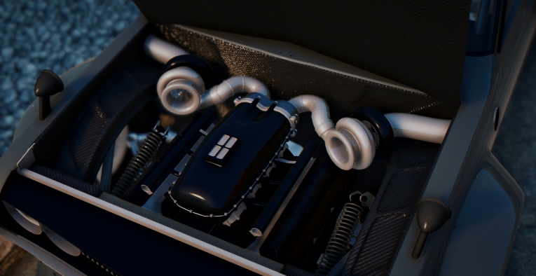 Nissan Datsun 620 Truck Twin Turbo V8