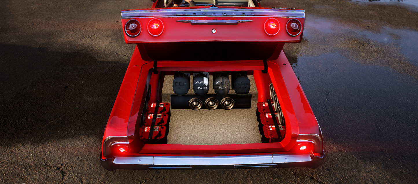 Chevrolet Impala SS Hydraulics 5 Seater (Diesel Engine Swap + Speakers + Sidepipe)