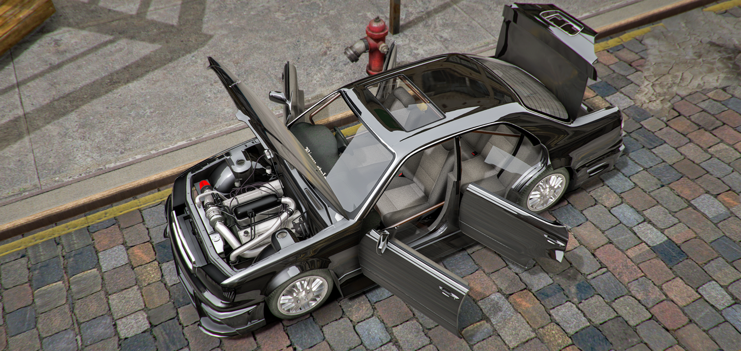 Nissan Cedric Y33 (90+ tuning parts)