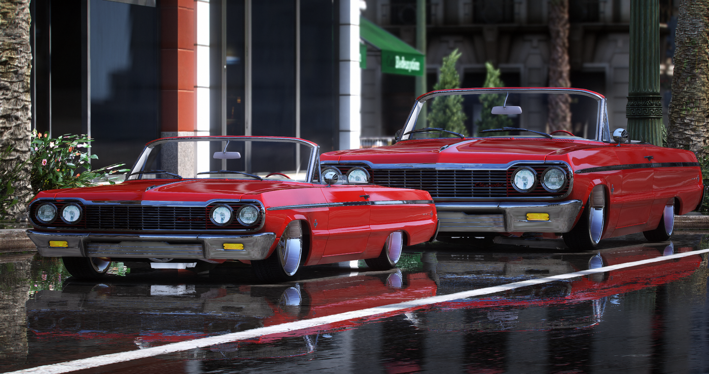 Chevrolet Impala SS Mini 5 Seater (Diesel Engine Swap + Speakers, Sidepipe)