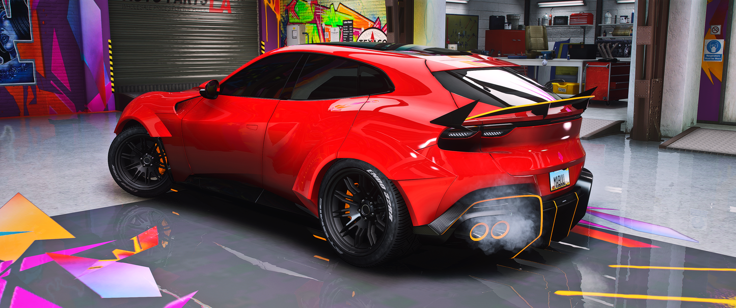 (Debadged) Ferrari Purosangue Beast