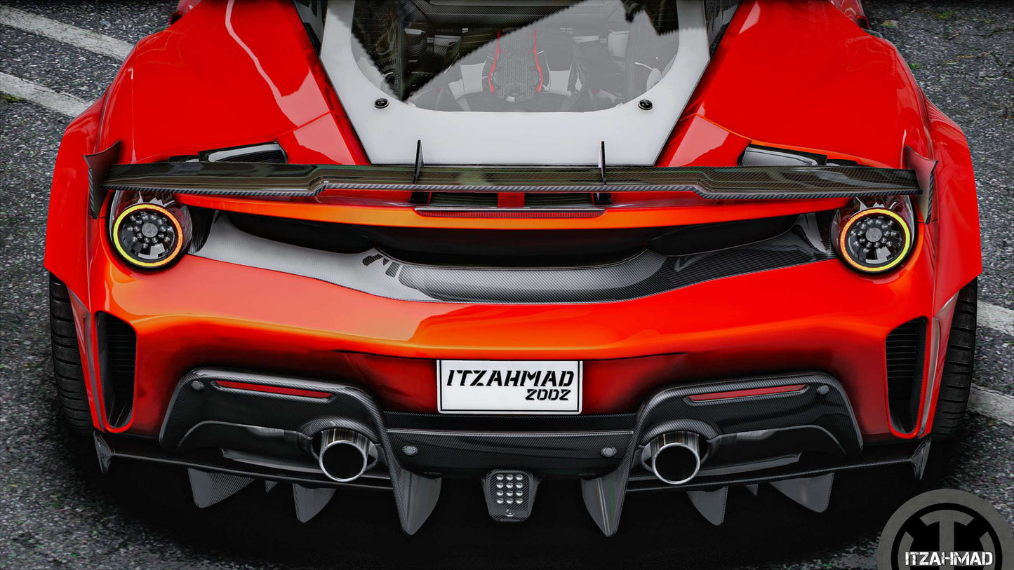 (Debadged) Ferrari Pista Hycade