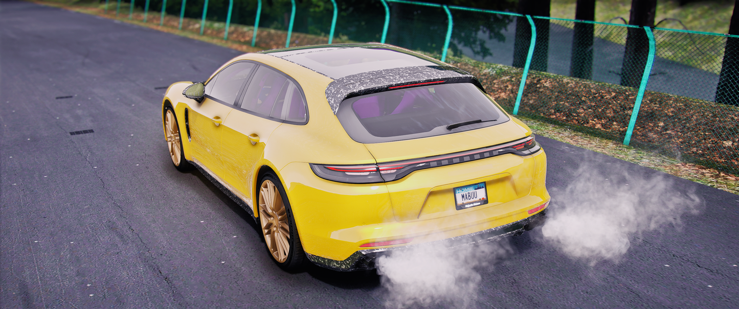 (Debadged) Porsche Panamera Sport Turismo 2021 (Tuning Parts)
