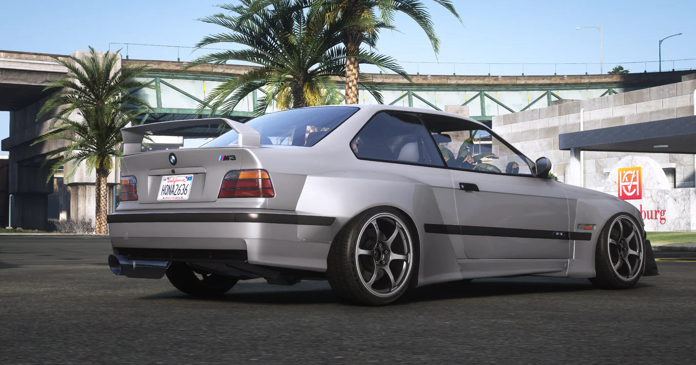 (Badged/Debadged) BMW M3 e36 1997 (150+ Tuning + Animated Roof)