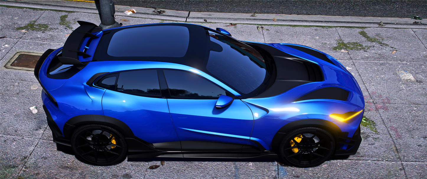 (Debadged) Ferrari Purosangue Keyvany