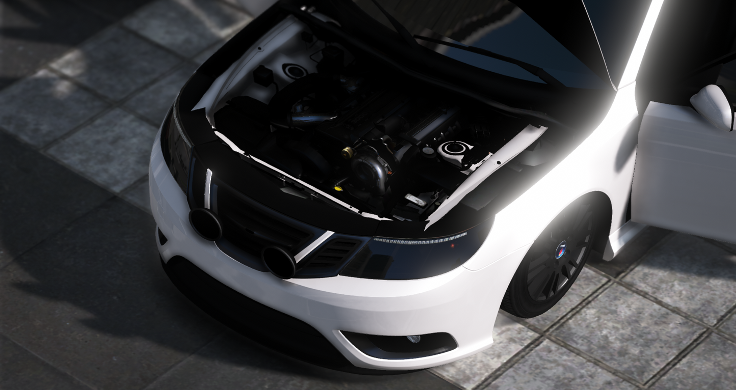 Custom Saab 9-3 Sedan Turbo (Engine Swap + Tunings + 5 Seater)