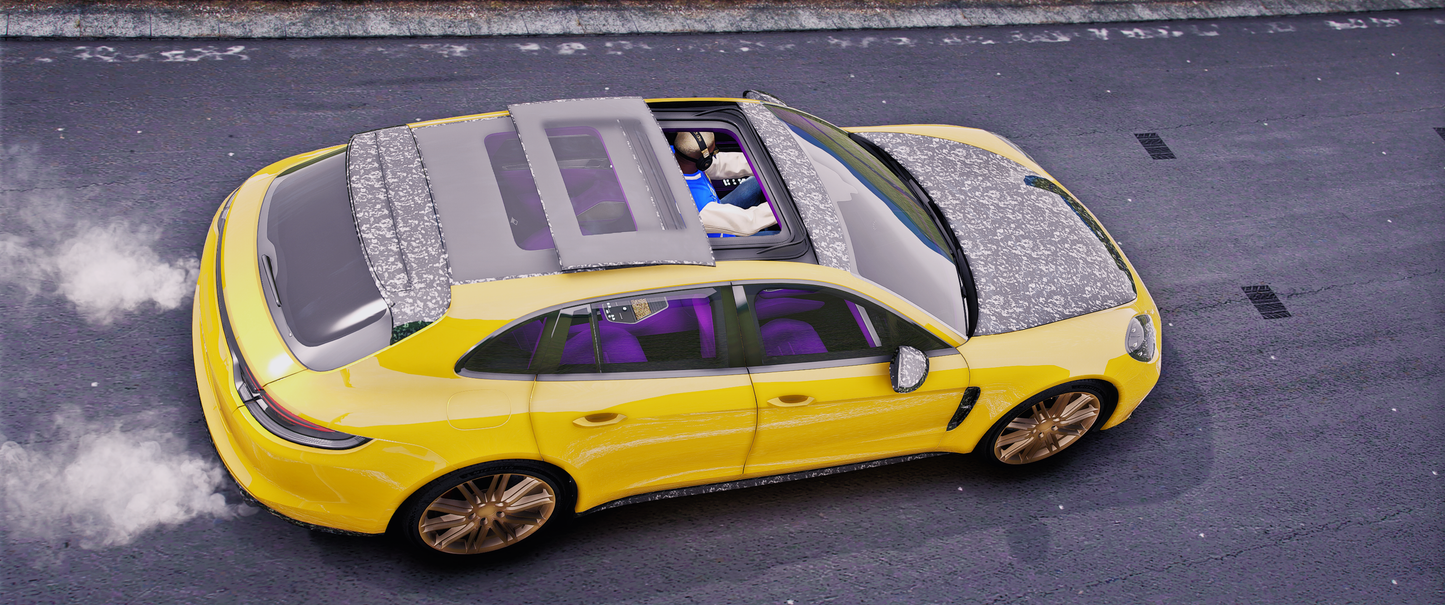 (Debadged) Porsche Panamera Sport Turismo 2021 (Tuning Parts)
