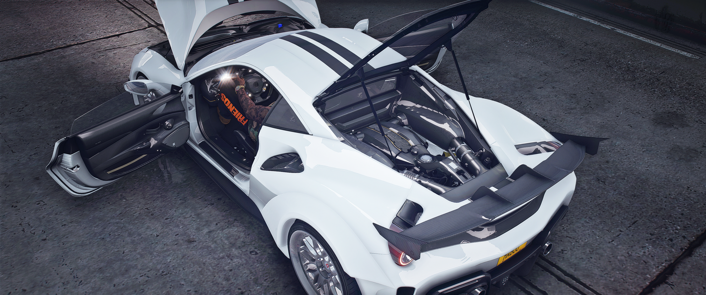 (Debadged) Ferrari 488 Pista Hycade