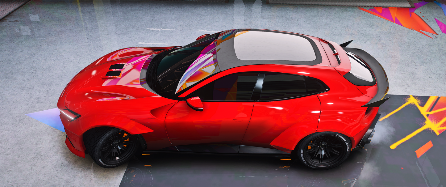 (Debadged) Ferrari Purosangue Beast