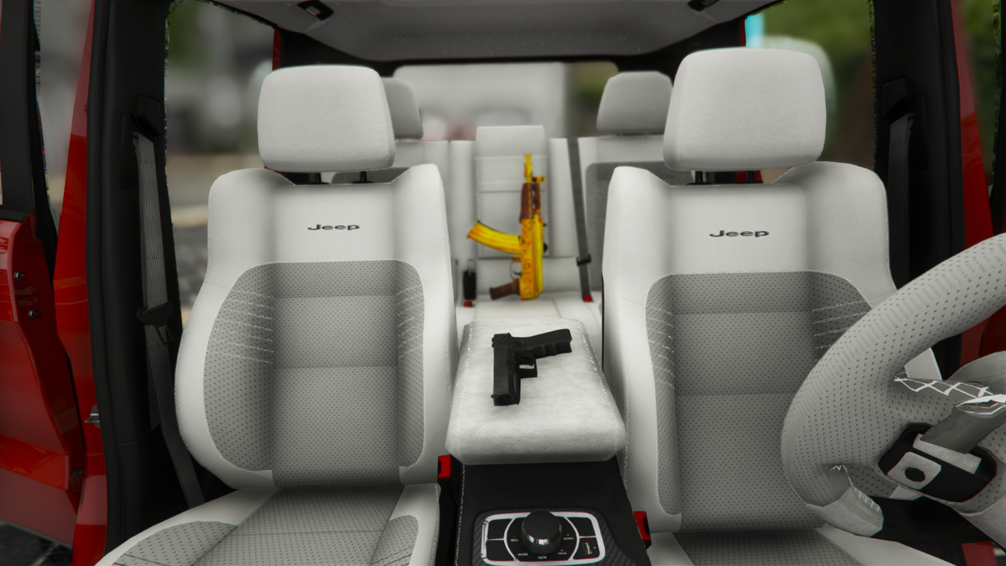 Jeep Trackhawk Quiet with Custom Props (6 seater)