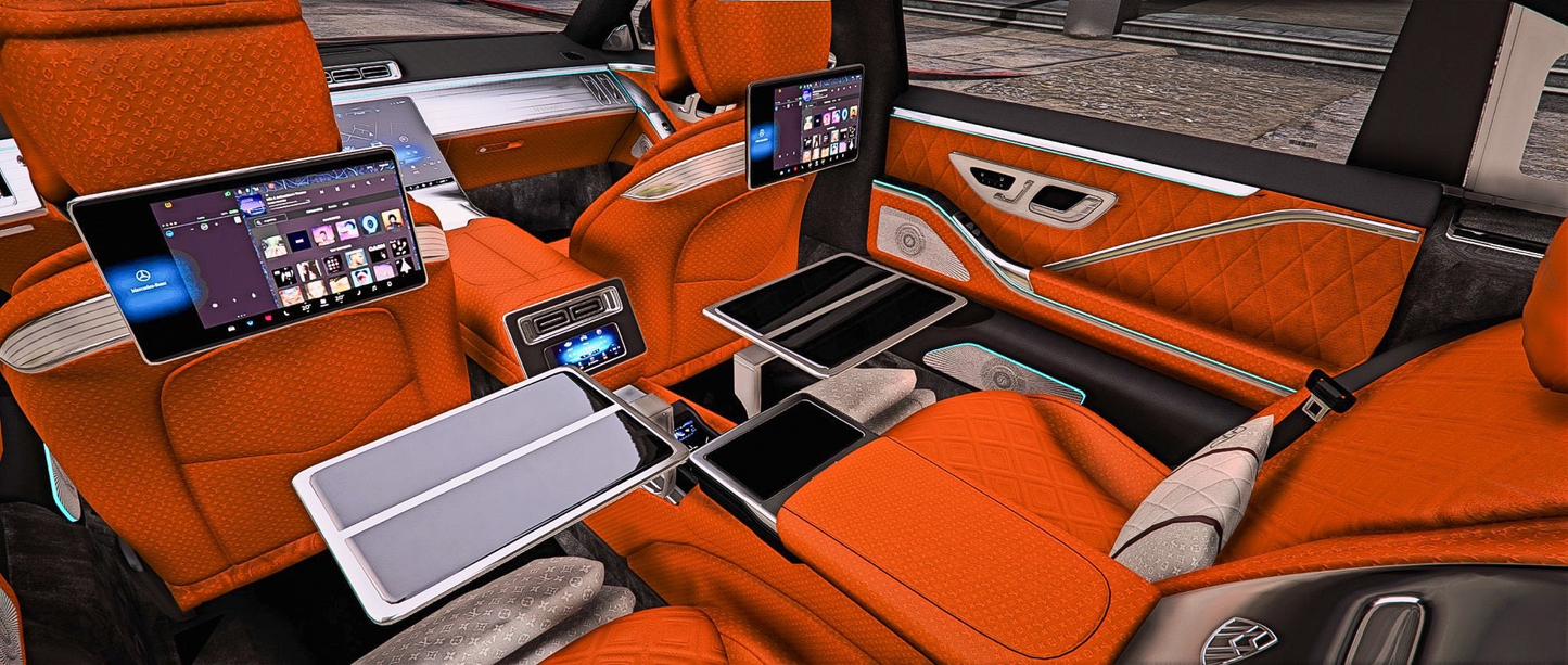 Mercedes S580 Maybach Mansory LV Interior