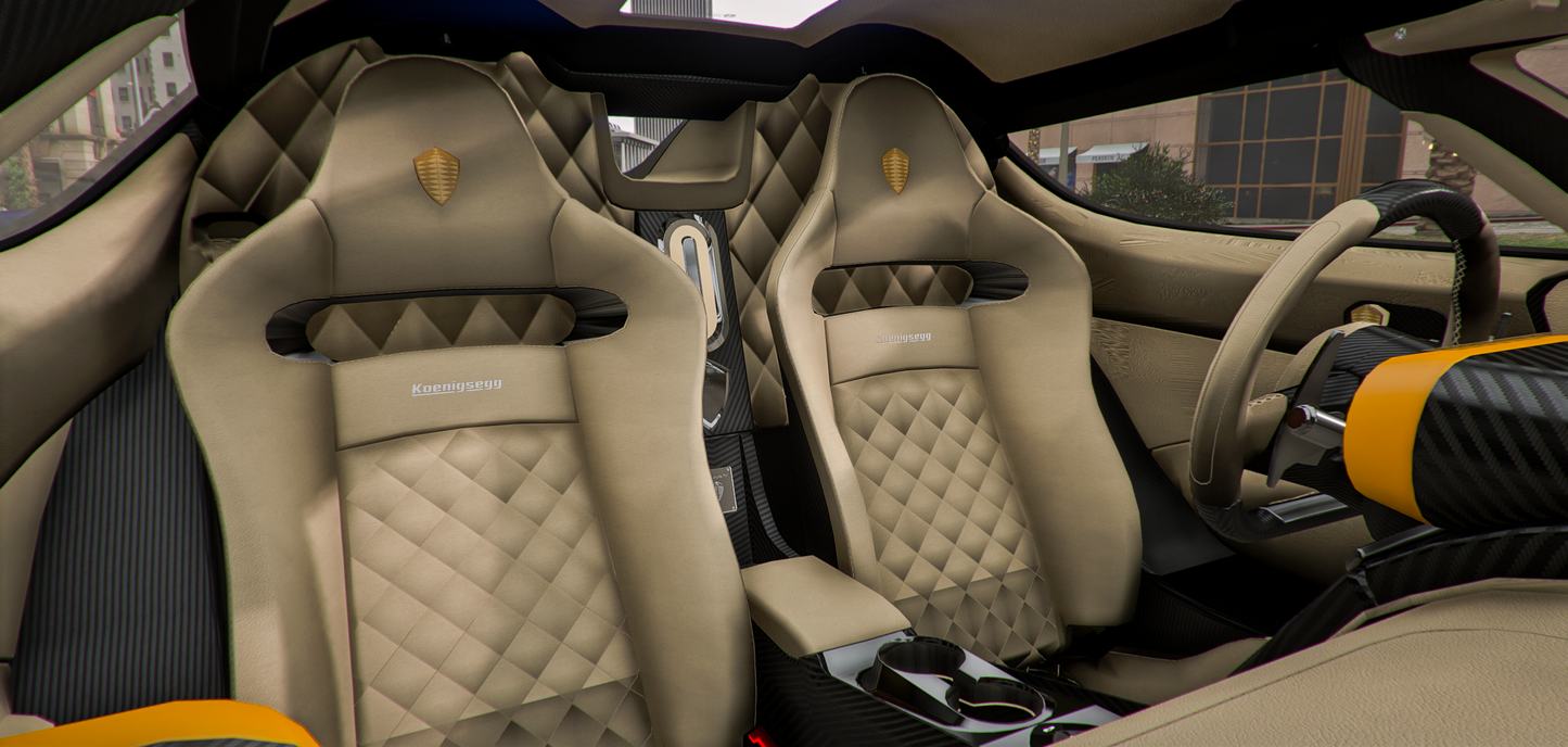 Koenigsegg Regera Gold Editon