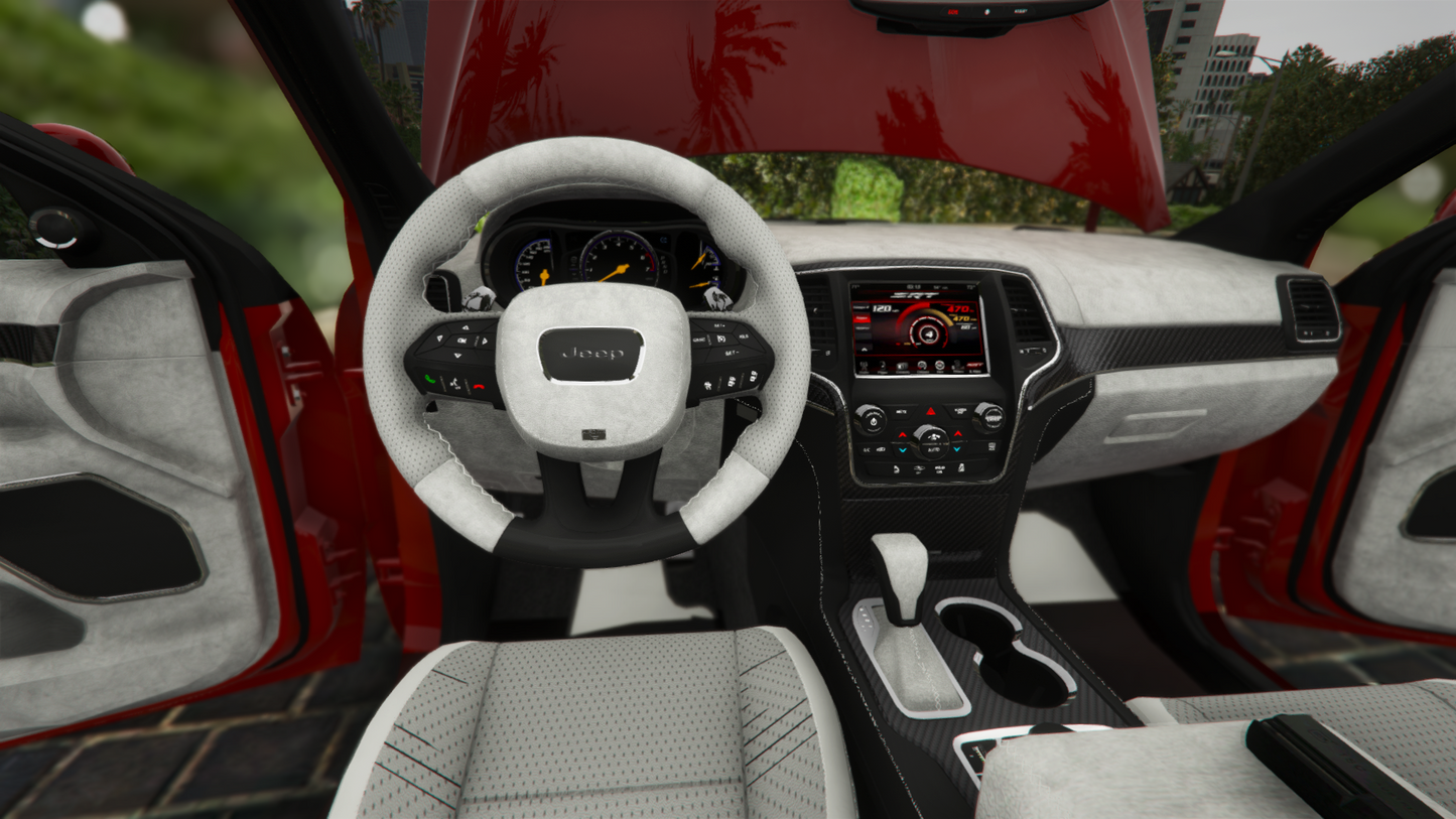 Jeep Trackhawk Quiet with Custom Props (6 seater)