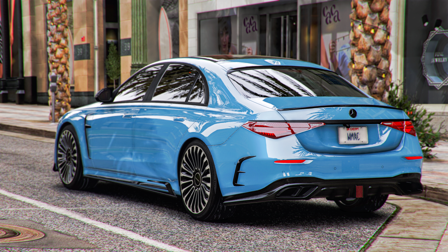 Mercedes S500 Mansory (Animated Sunroof)