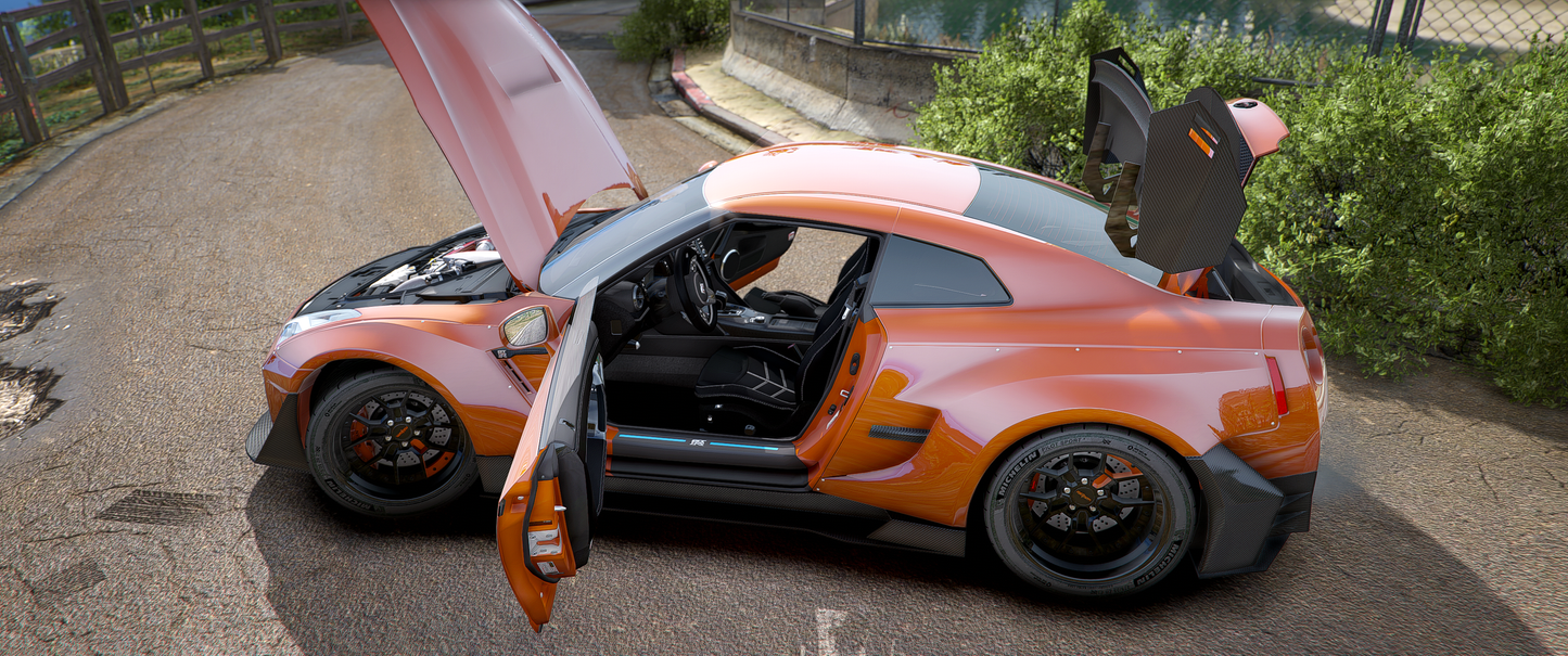 Robot Craftsman Godzilla Widebody Nissan GTR