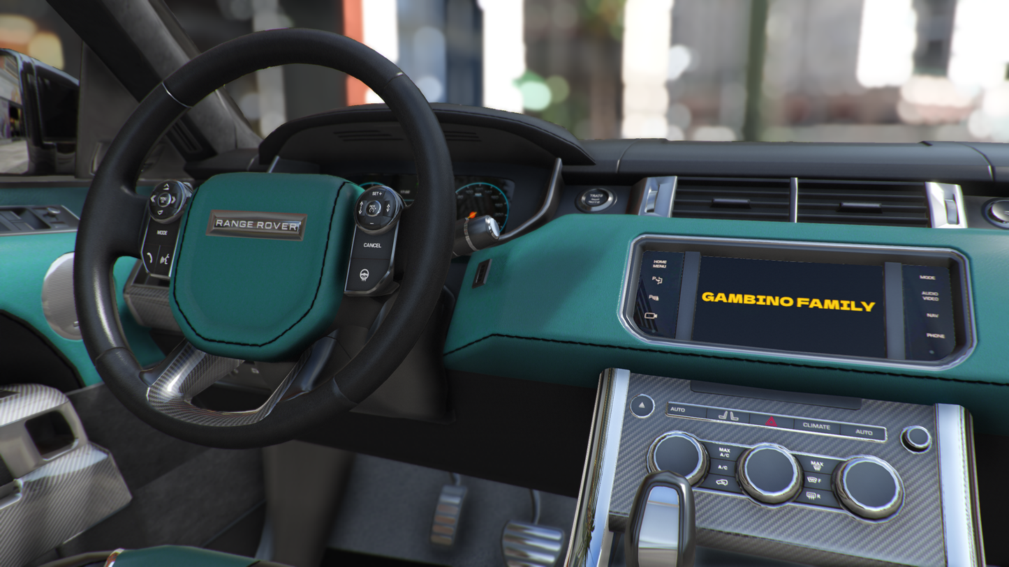 Range Rover Velar Widebody Gambino Family Edition + Props