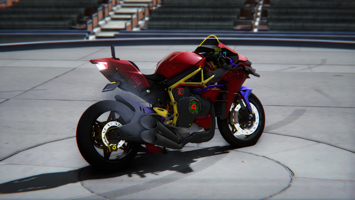 Kawaski Ninja H2 Machino Super Charged Edition