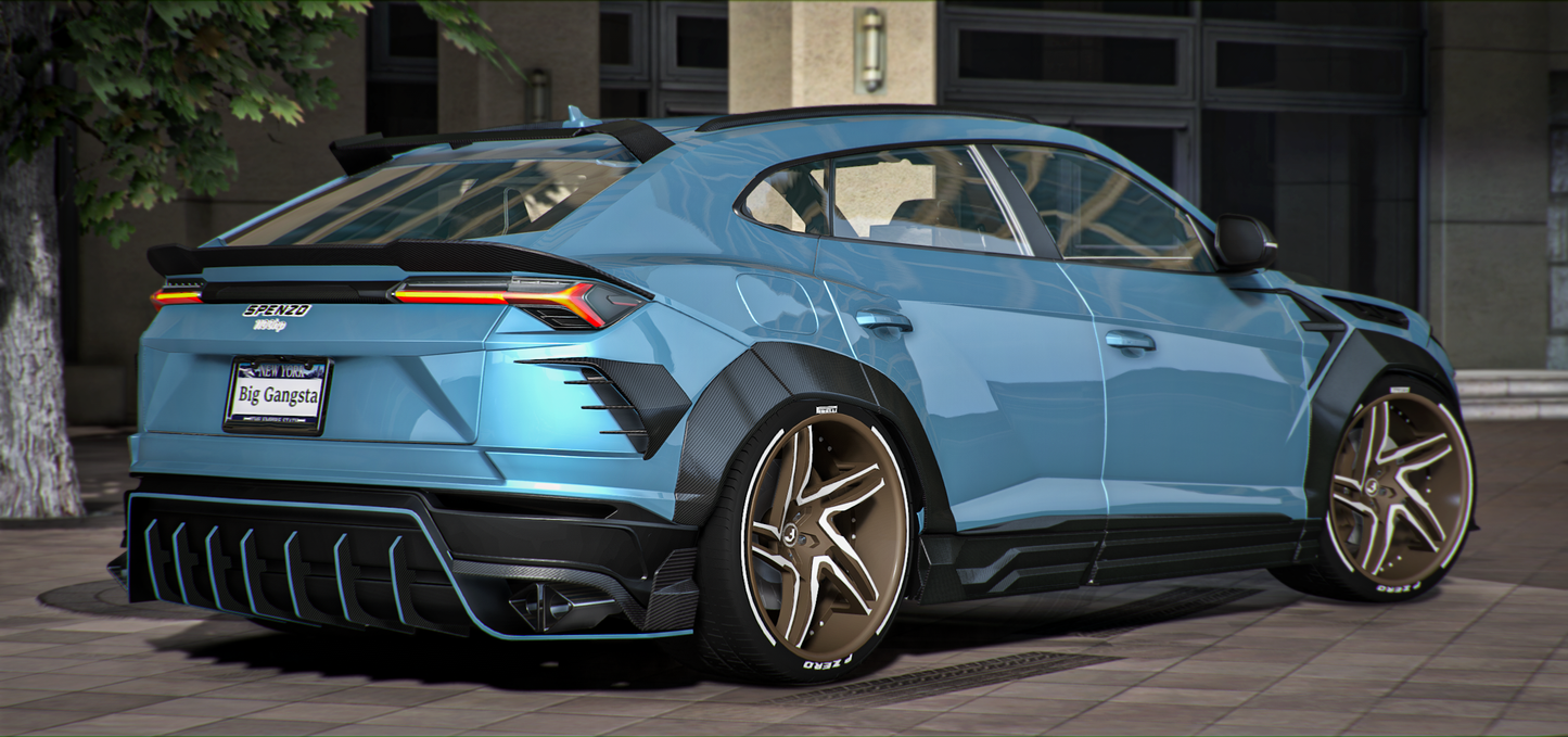 (Debadged) 2021 Lamborghini Urus Spinzo 1100hp