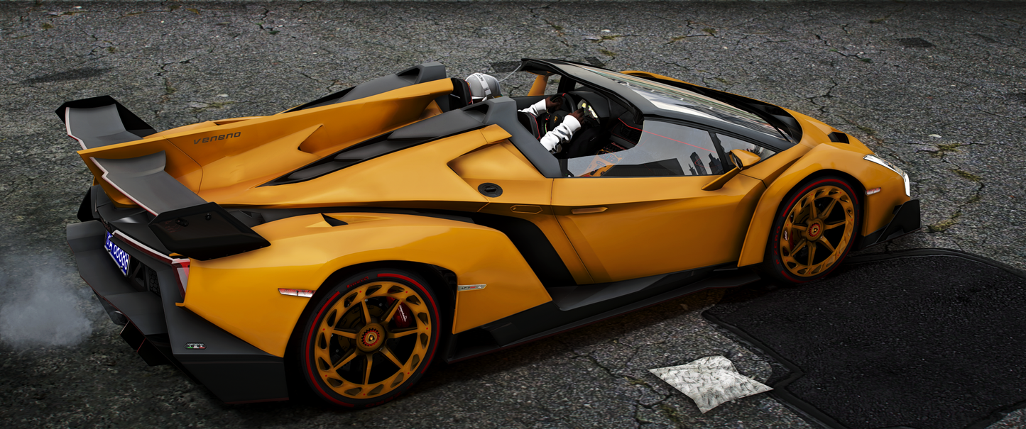 Lamborghini Venenor 24K Gold