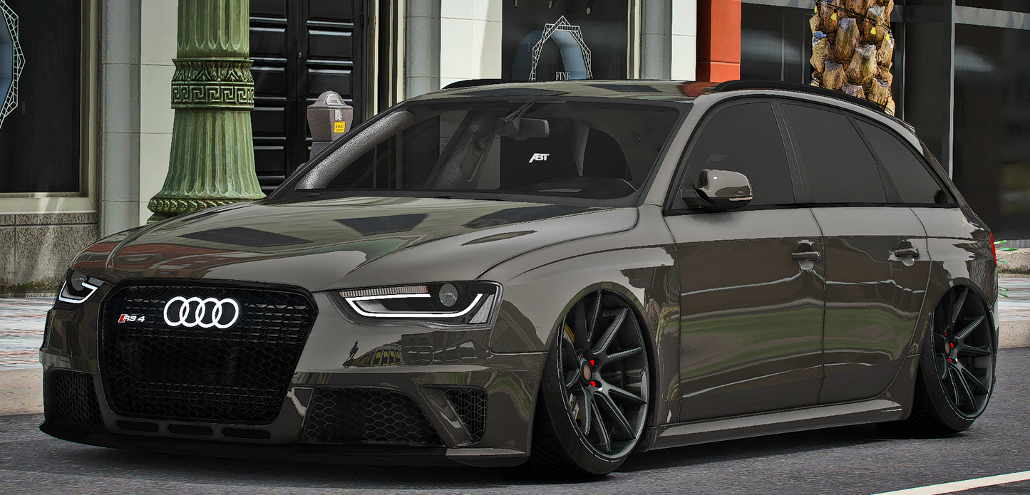 Audi RS4 Stanced 6 Seater