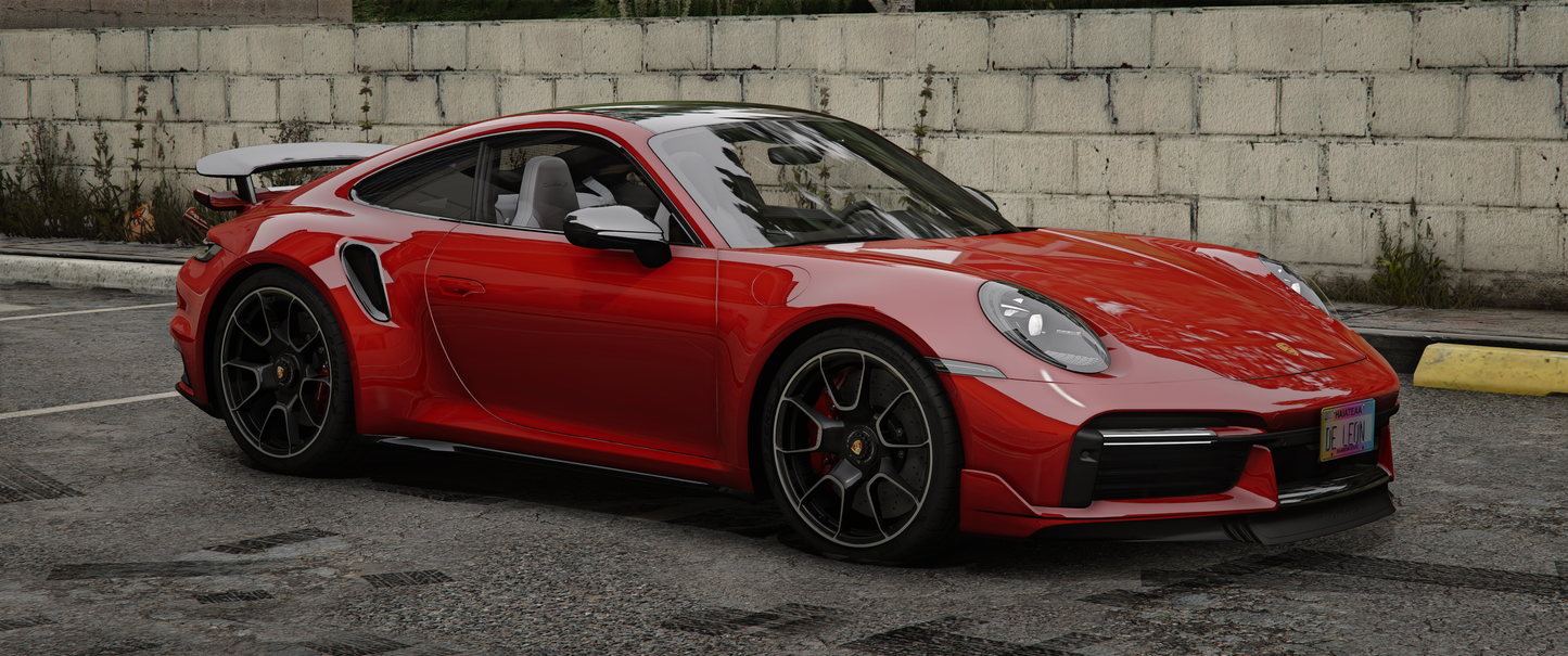 2021 Porsche 911 Turbo S [Animated Spoiler]