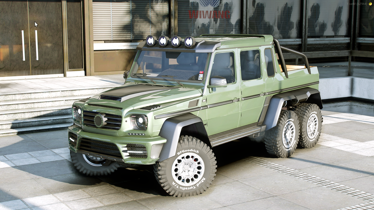 (Debdaged) Mercedes G63 Gronos Mansory 6x6