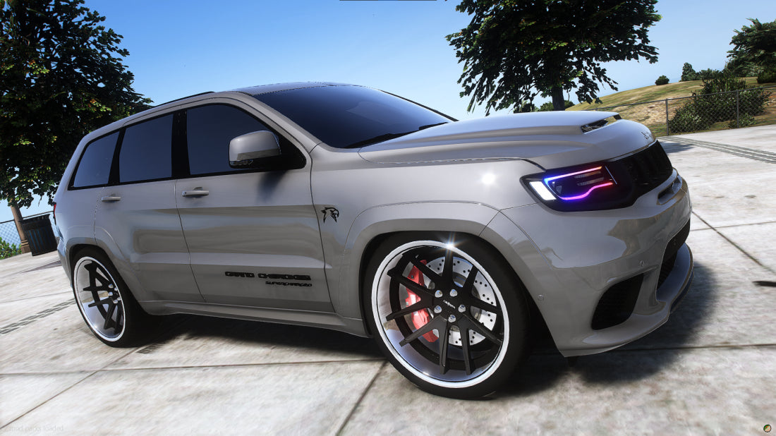 Custom Jeep Trackhawk on Rotiforms – AIO Cars FiveM