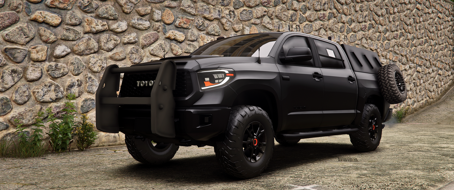 Armored Toyota Tundra TRD