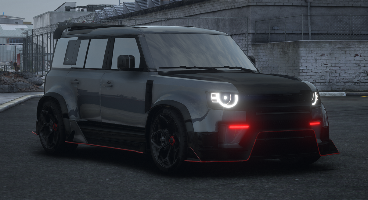 (Debadged) Land Rover Defender Venuum Kit – AIO Cars FiveM