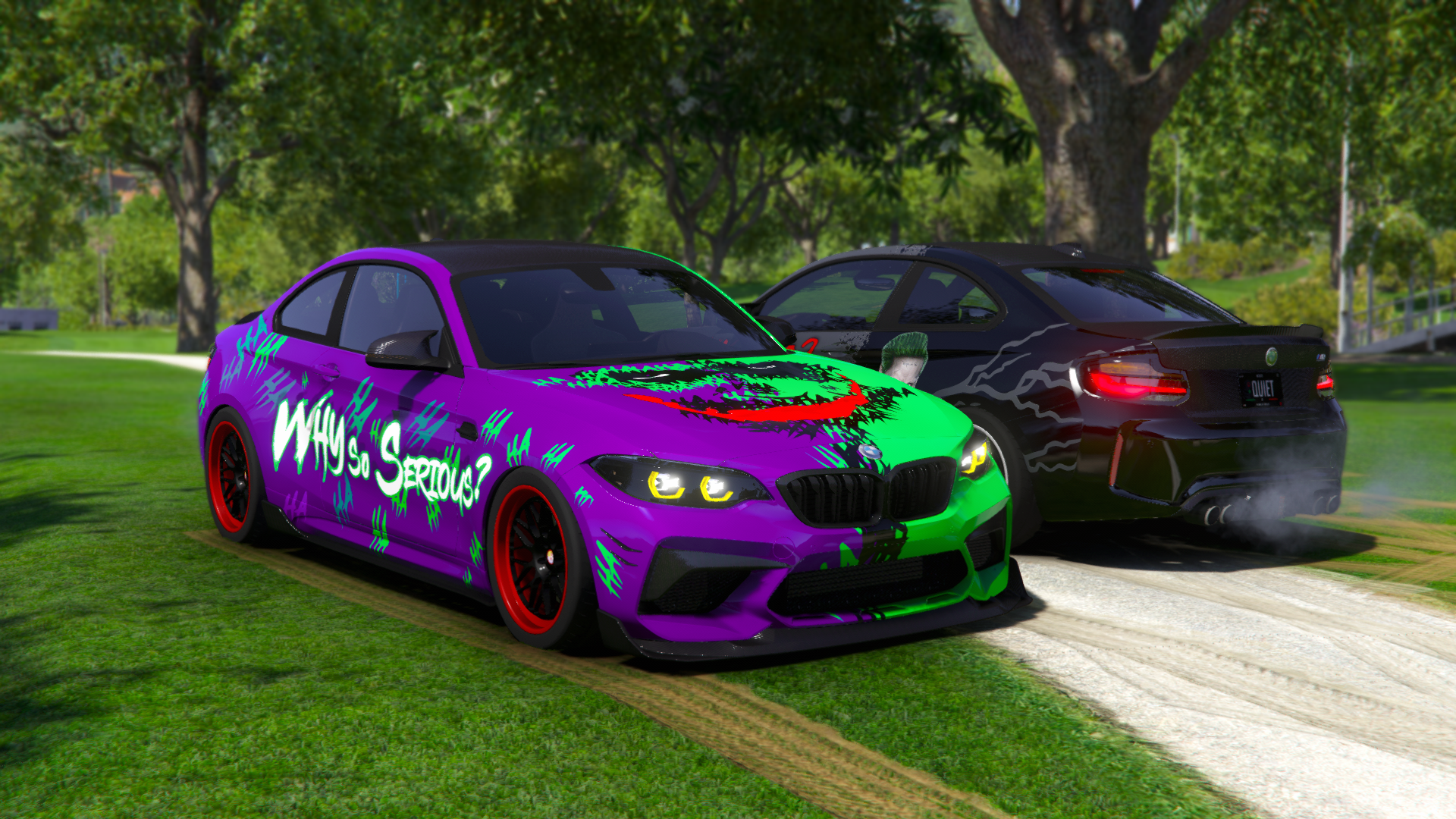 BMW M2 F87 Competition Joker Edition 2 Liveries AIO Cars FiveM BMW M2 F87 Competition Joker Edition 2 Liveries AIO Cars FiveM
