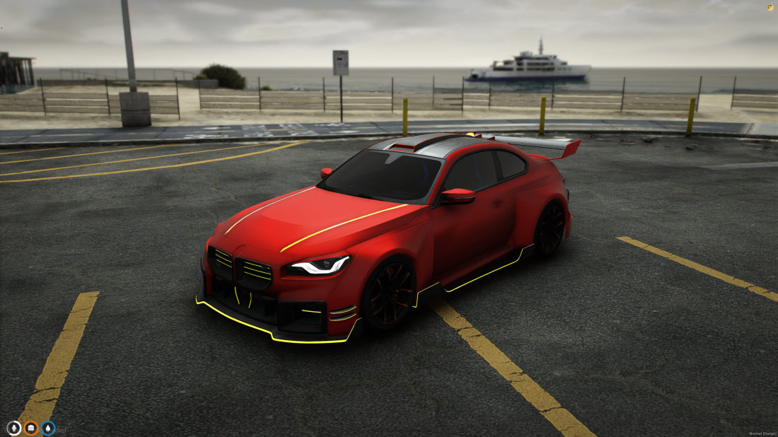 Custom Tuned Animated 2023 BMW M2 Widebody (Tuning)