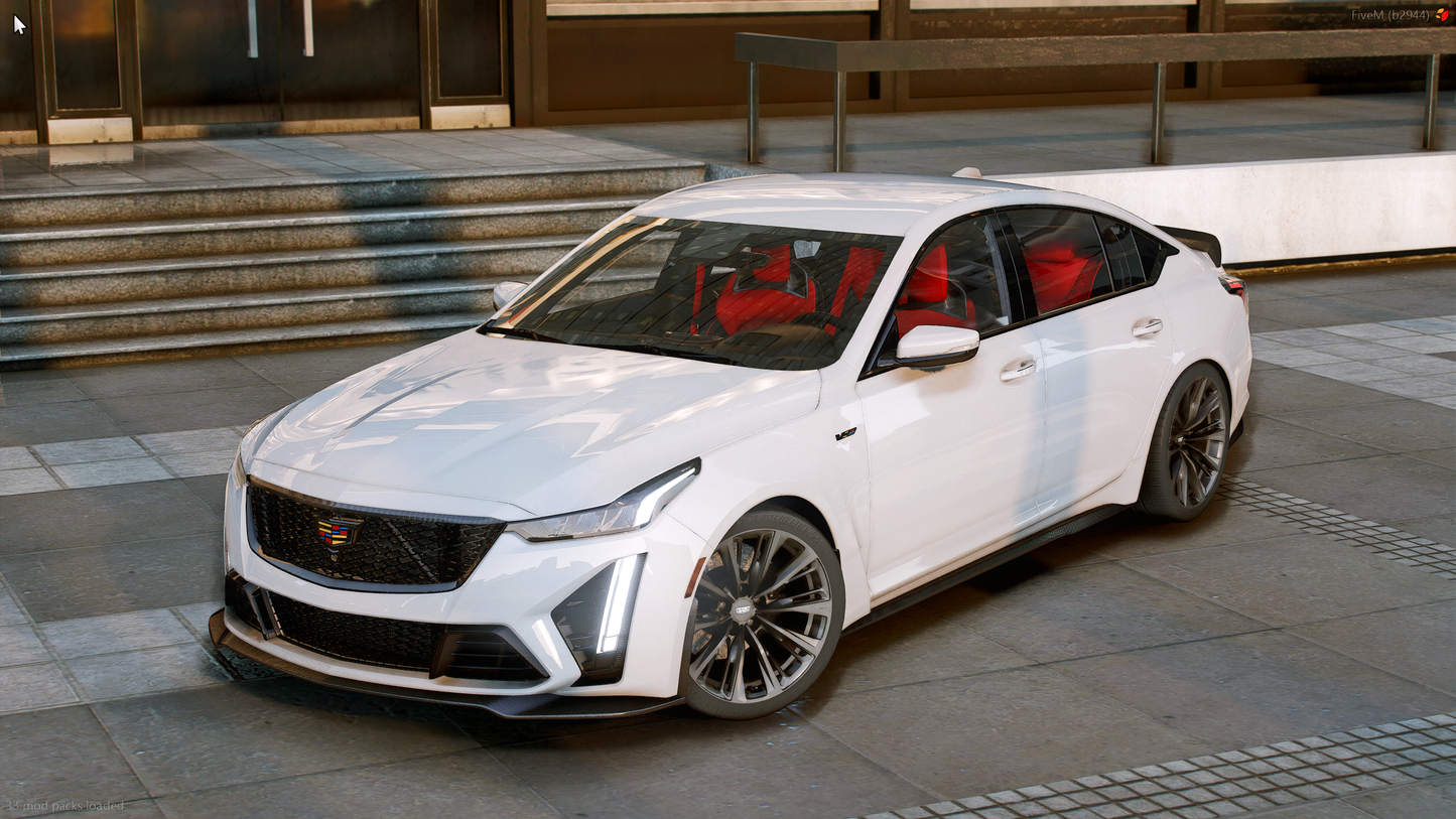 Custom Cadillac CT5-V With Working Windows