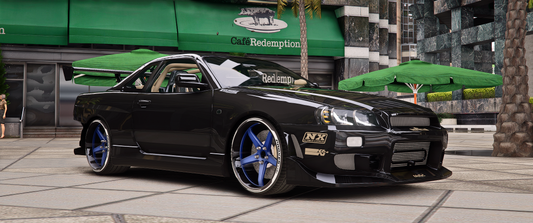 Nissan Skyline R34 Twin Turbo (Addon Sound)