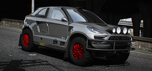 (Debadged) Porsche Macan Rally