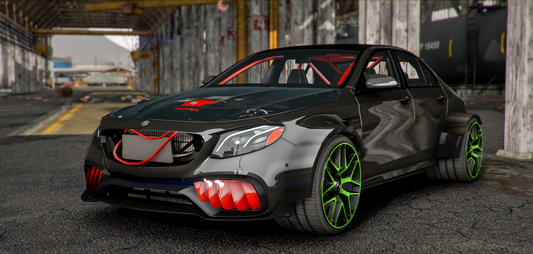 Mercedes E63 Brabus Custom