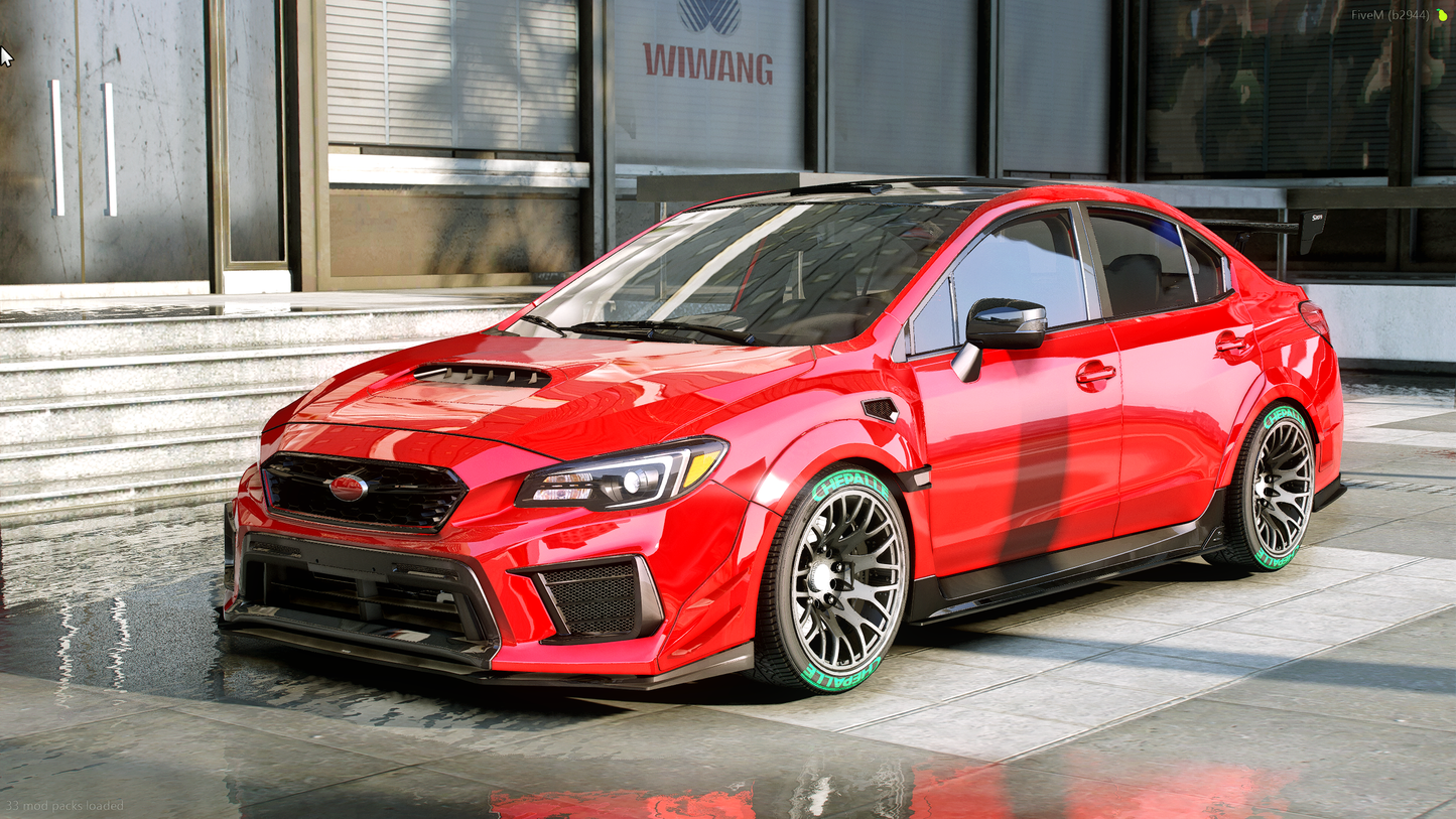 (Debadged) SUBARU WRX STI S209