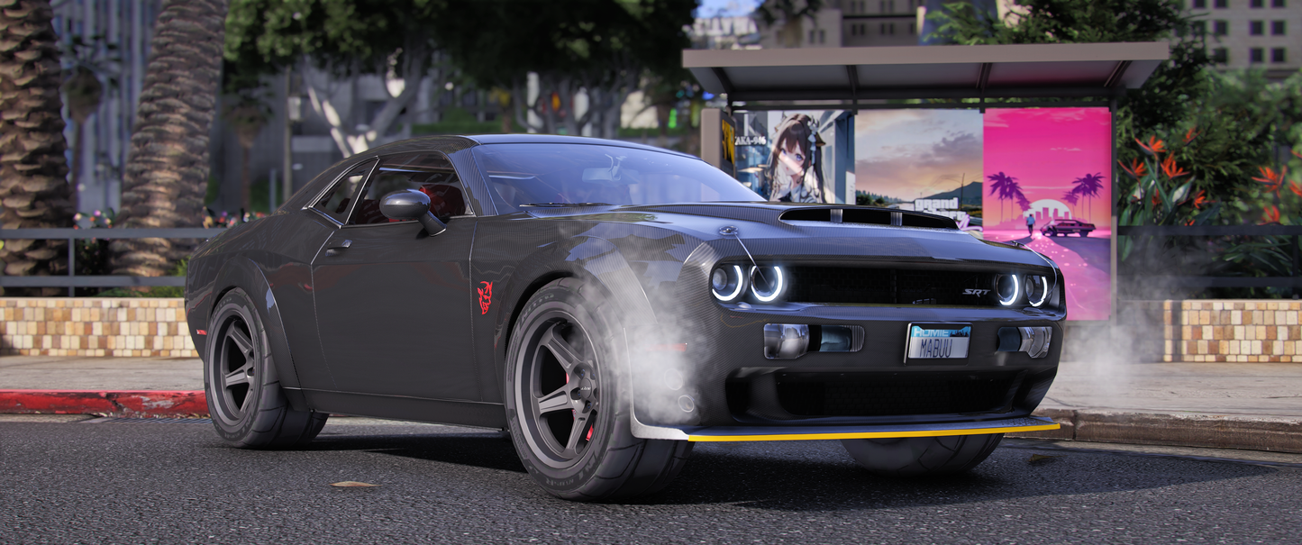 2018 Dodge Challenger Full Carbon 1500HP TwinTurbo Demon Speedkore Edition On Forgiato