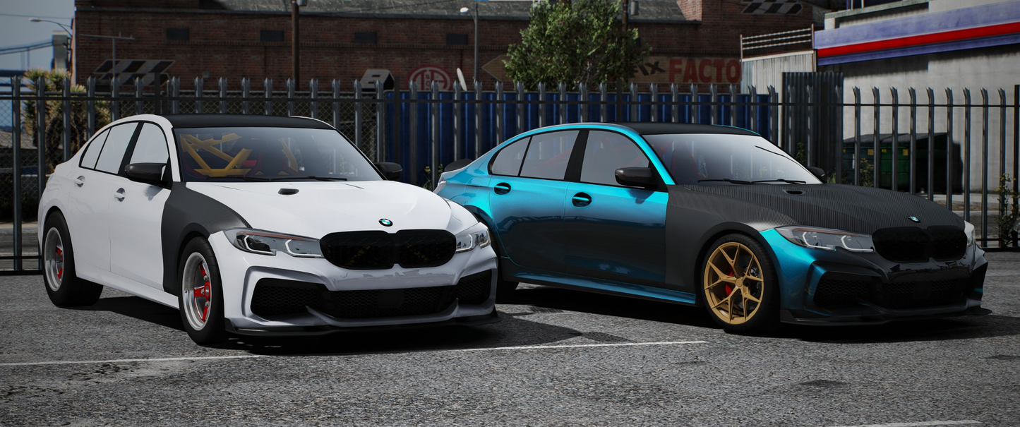 BMW M340i + Drag – AIO Cars FiveM