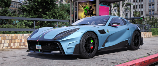 Ferrari 812 Mansory [Animation Roof]