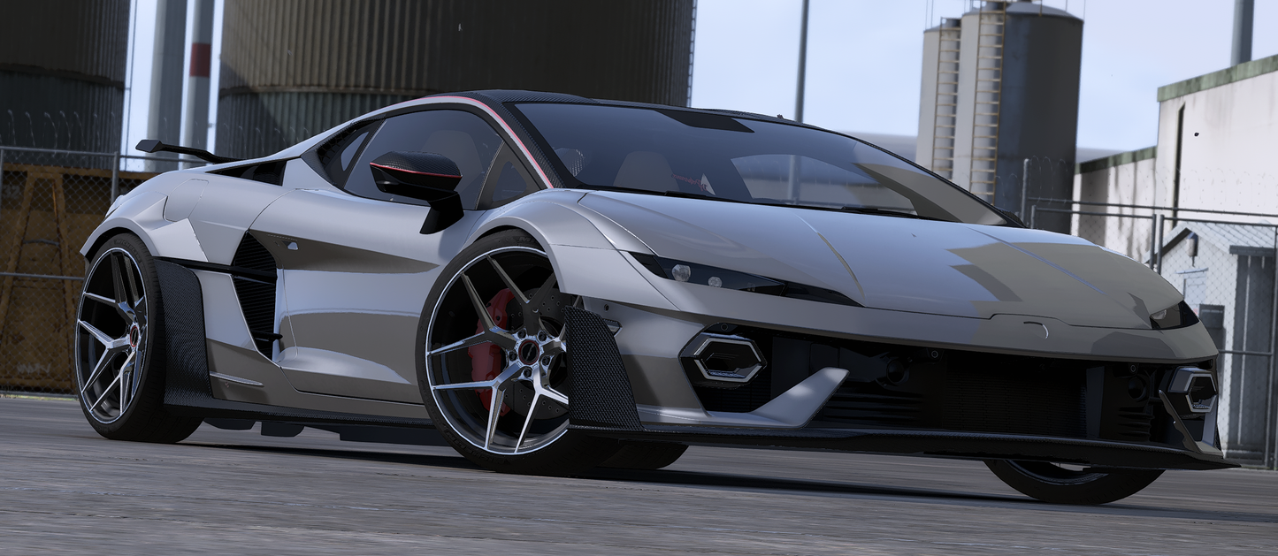 (Badged/Debadged) 2025 Lamborghini Temerario Custom Aero Kit