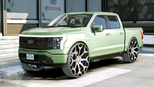 2023 ﻿﻿Ford F-150 Lightning on Forgiatos