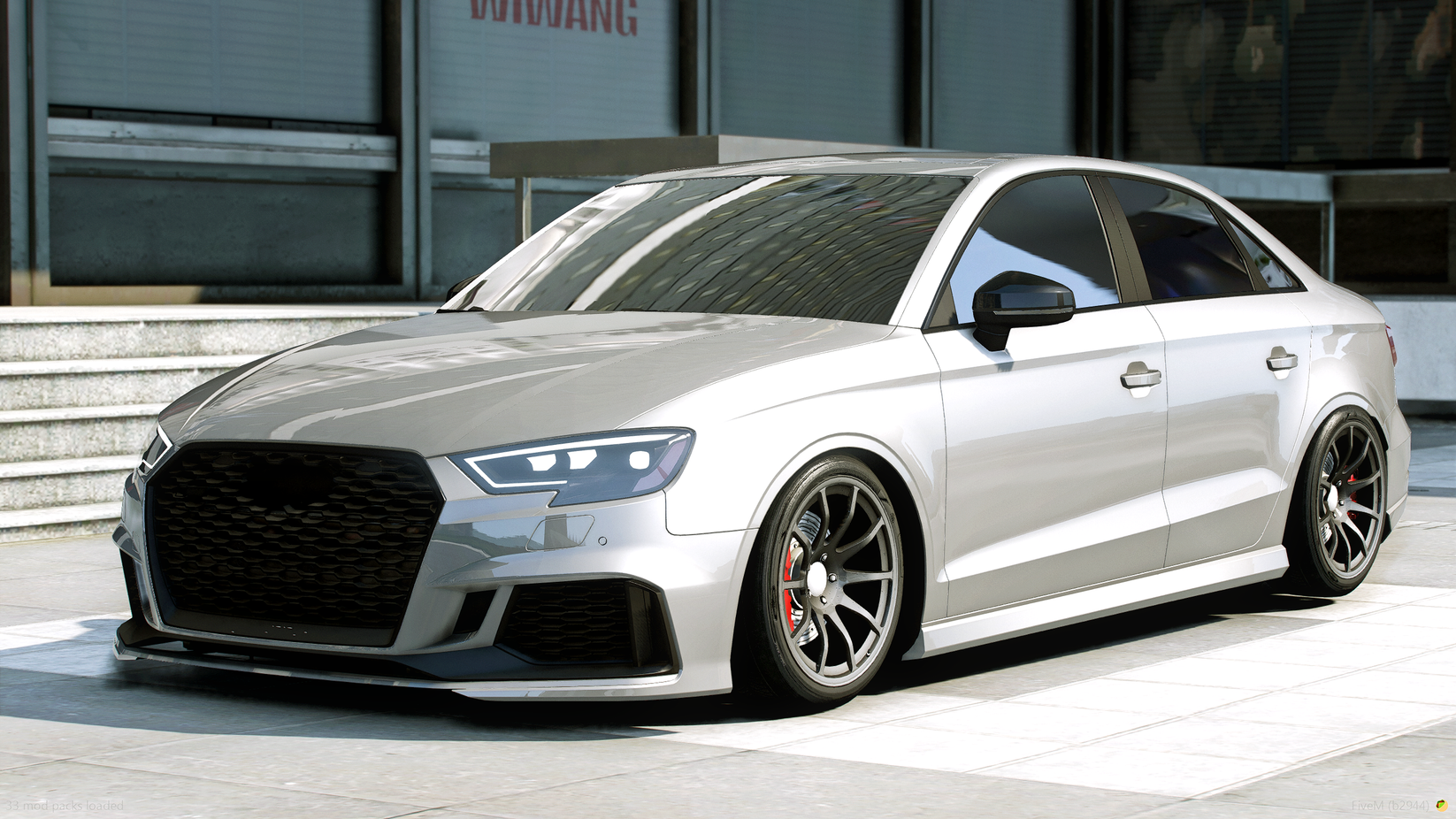 (Debadged) Audi RS3 Custom – AIO Cars FiveM