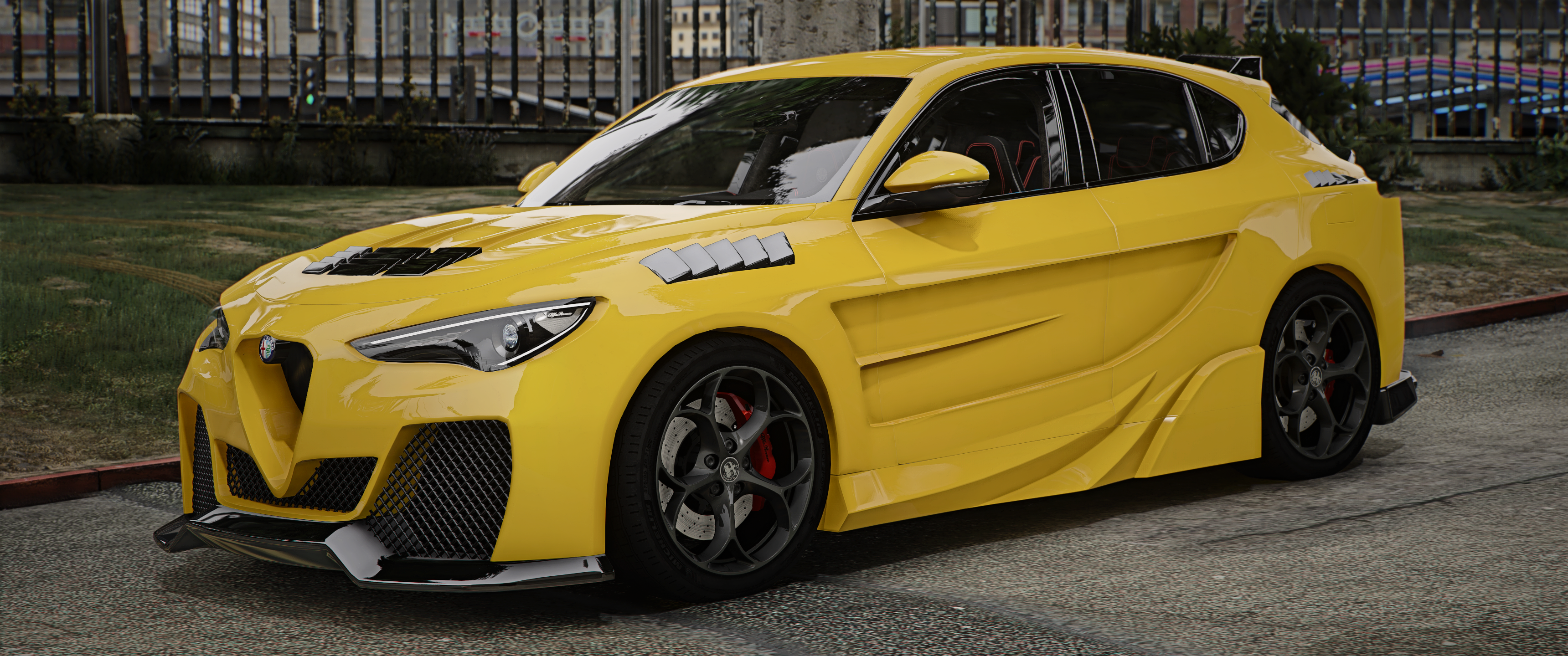 Alfa Romeo Stelvio Abflug – AIO Cars FiveM