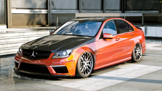 Mercedes C 63 AMG Sedan Custom