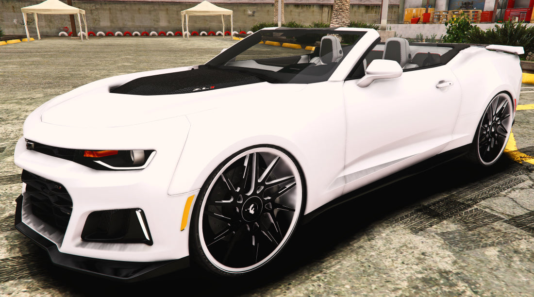 Custom 2018 Chevrolet Camaro ZL1 Drop Top on Forgiatos